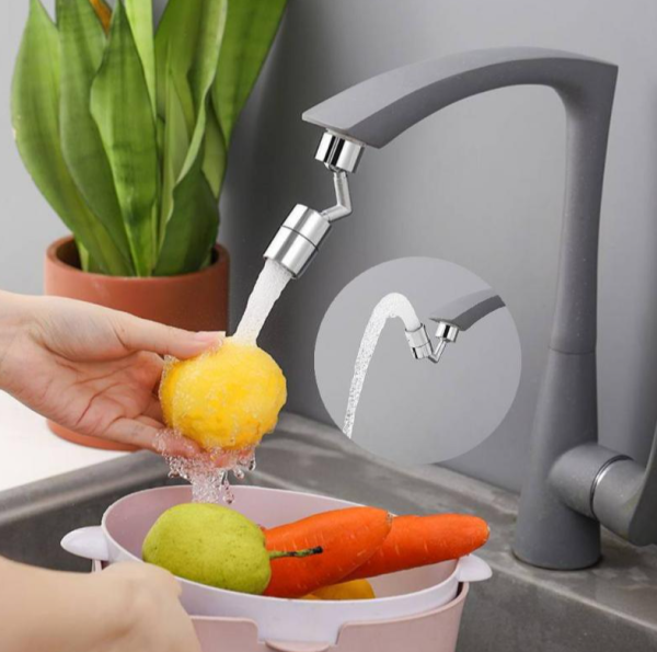 Насадка-аэратор на кран Splash filter fauget 7200 (самопромывная фильтрация)